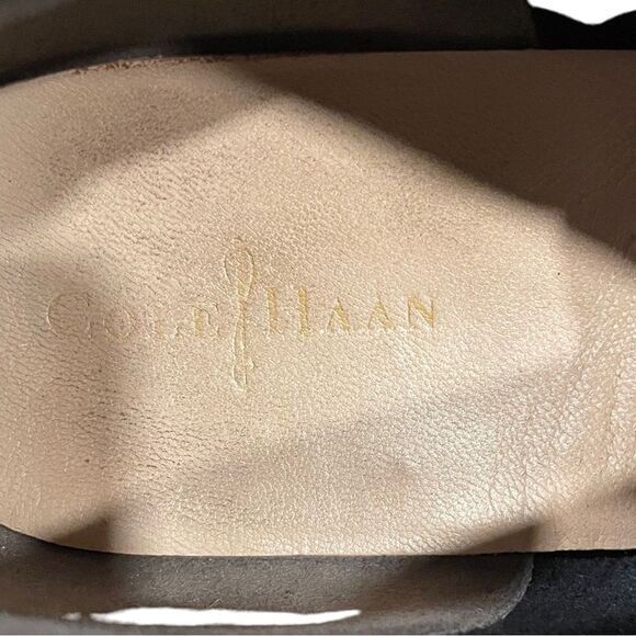 COLE HAAN 9.5B 9.5 B wedges black - Picture 5 of 6